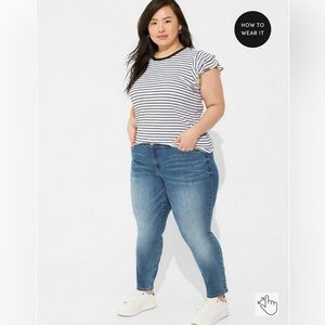 Torrid Perfect Fit Skinny Ankle Jeans 18S